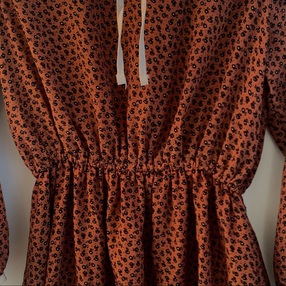 Peter pan collar mini dress - Picture 4 of 4